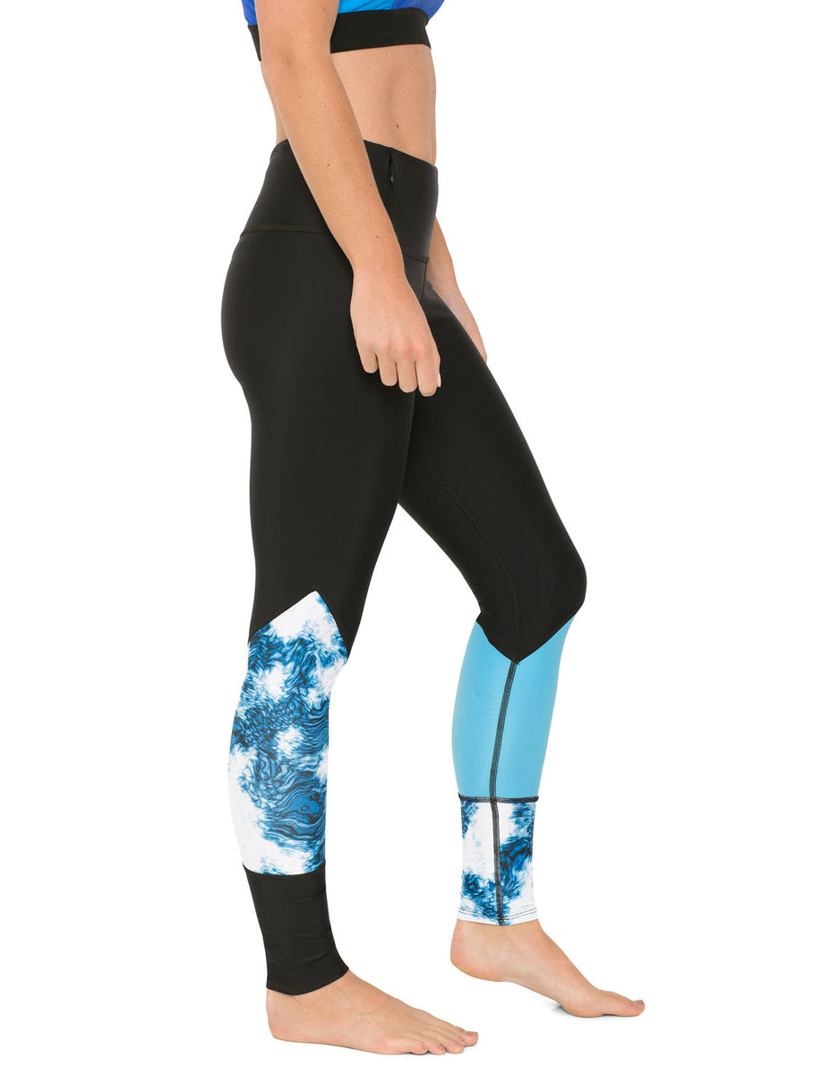 【 Peak】 Water Women's 3 Piece Leggings Boardshorts Women's Swim Legging (Regular & Plus Size) - Peaceful Hawaii