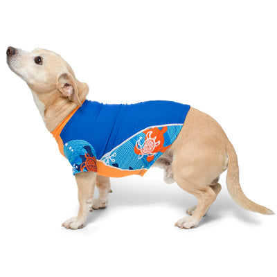 Dog Sun Shirt - Blue Roller (Made in USA) PlayaPup