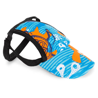 Dog Visor Sun Hat - Blue Roller PlayaPup