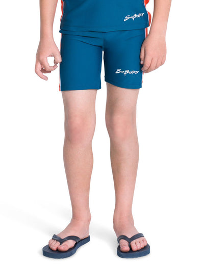 Swim Shorts - Tangelo SunBusters Kids