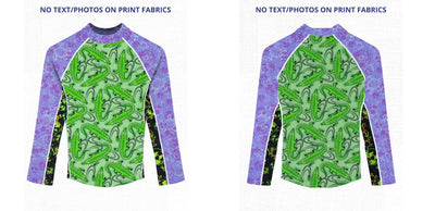 Custom Rash Guard (Kids, Women, Men) Long Sleeve Tuga