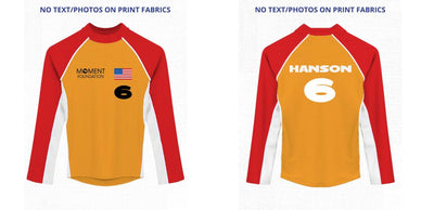 Custom Rash Guard (Kids, Women, Men) Long Sleeve Tuga