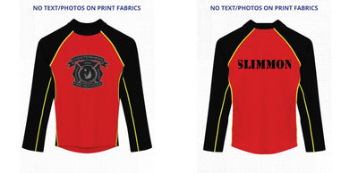 Custom Rash Guard (Kids, Women, Men) Long Sleeve Tuga