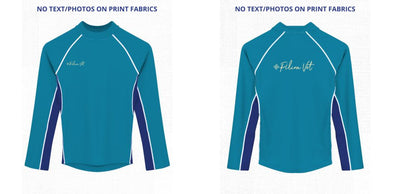 Custom Rash Guard (Kids, Women, Men) Long Sleeve Tuga