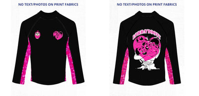 Custom Rash Guard (Kids, Women, Men) Long Sleeve Tuga
