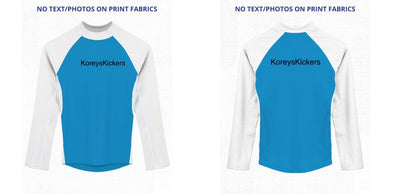 Custom Rash Guard (Kids, Women, Men) Long Sleeve Tuga