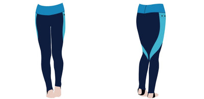 WOMEN'S CUSTOM SNORKEL STIRRUP SWIM LEGGING Tuga
