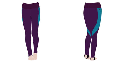 WOMEN'S CUSTOM SNORKEL STIRRUP SWIM LEGGING Tuga