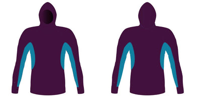 MEN AND WOMEN CUSTOM SNORKEL HOODIE LONG SLEEVE RASH GUARD Tuga