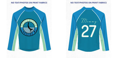 Custom Rash Guard (Kids, Women, Men) Long Sleeve Tuga