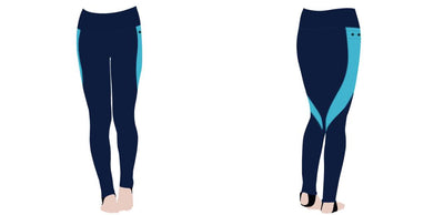WOMEN'S CUSTOM SNORKEL STIRRUP SWIM LEGGING Tuga