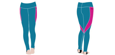 WOMEN'S CUSTOM SNORKEL STIRRUP SWIM LEGGING Tuga