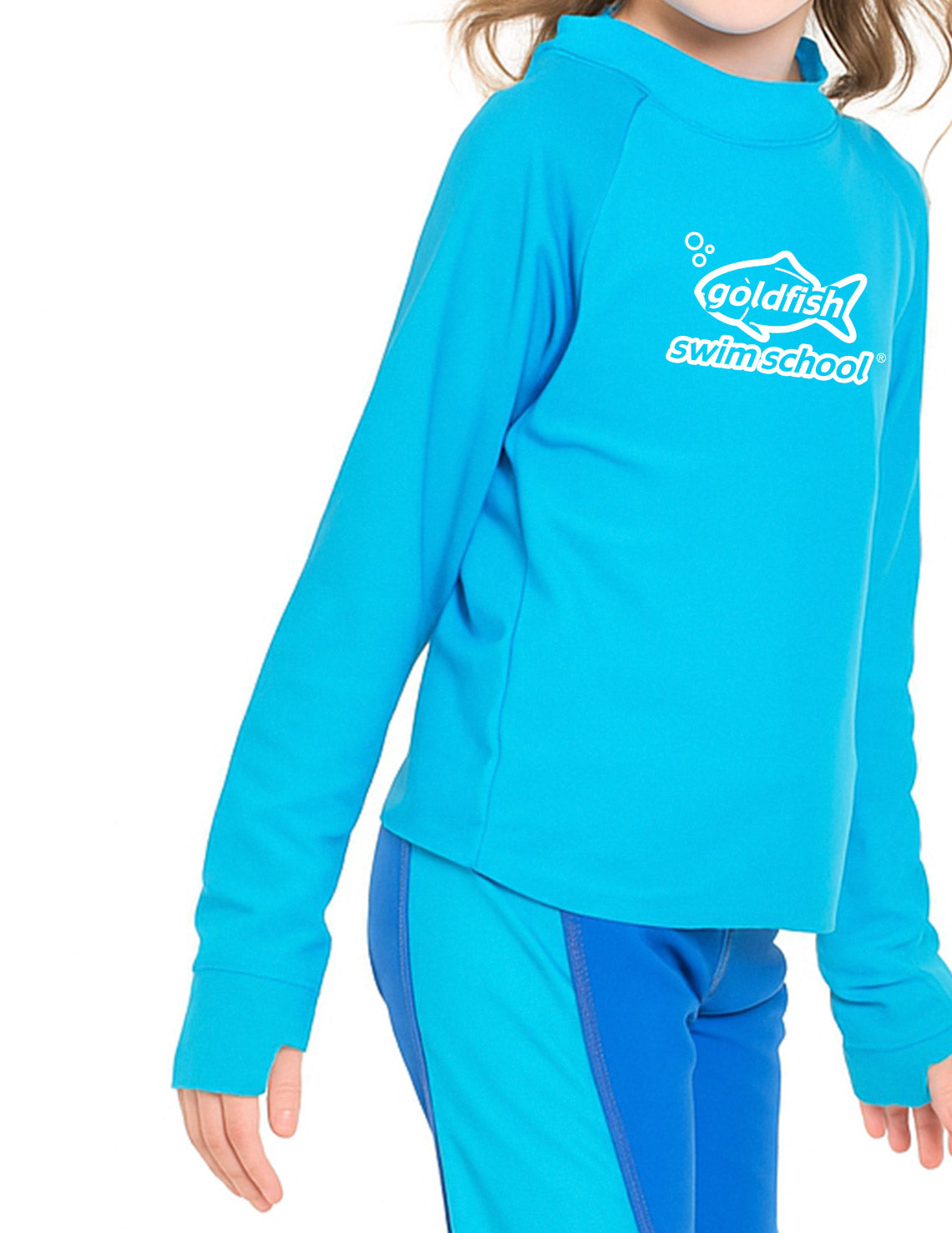 Kids Goldfish Rash Guard - Orange (MADE IN USA) Tuga