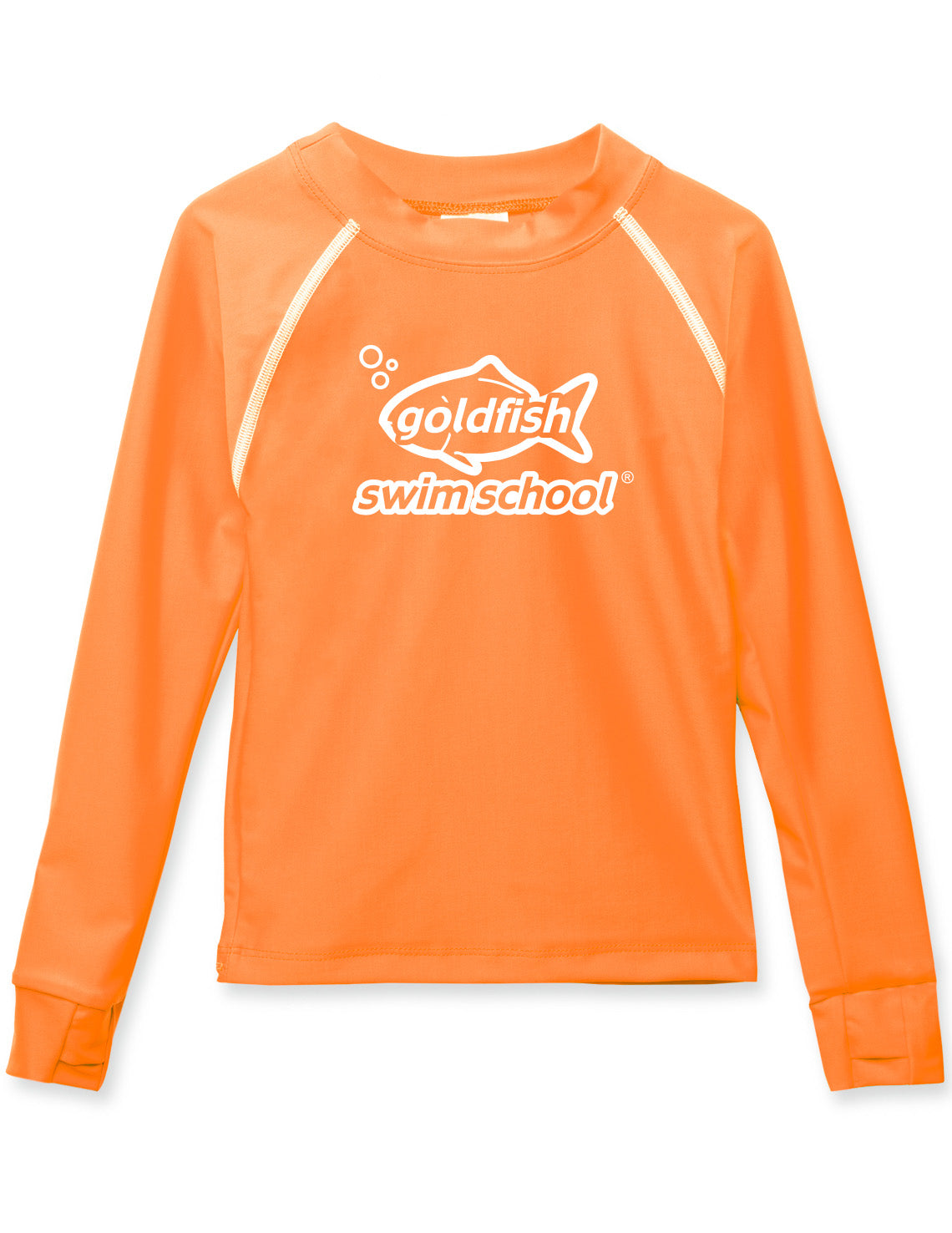 Kids Goldfish Rash Guard - Orange (MADE IN USA) Tuga