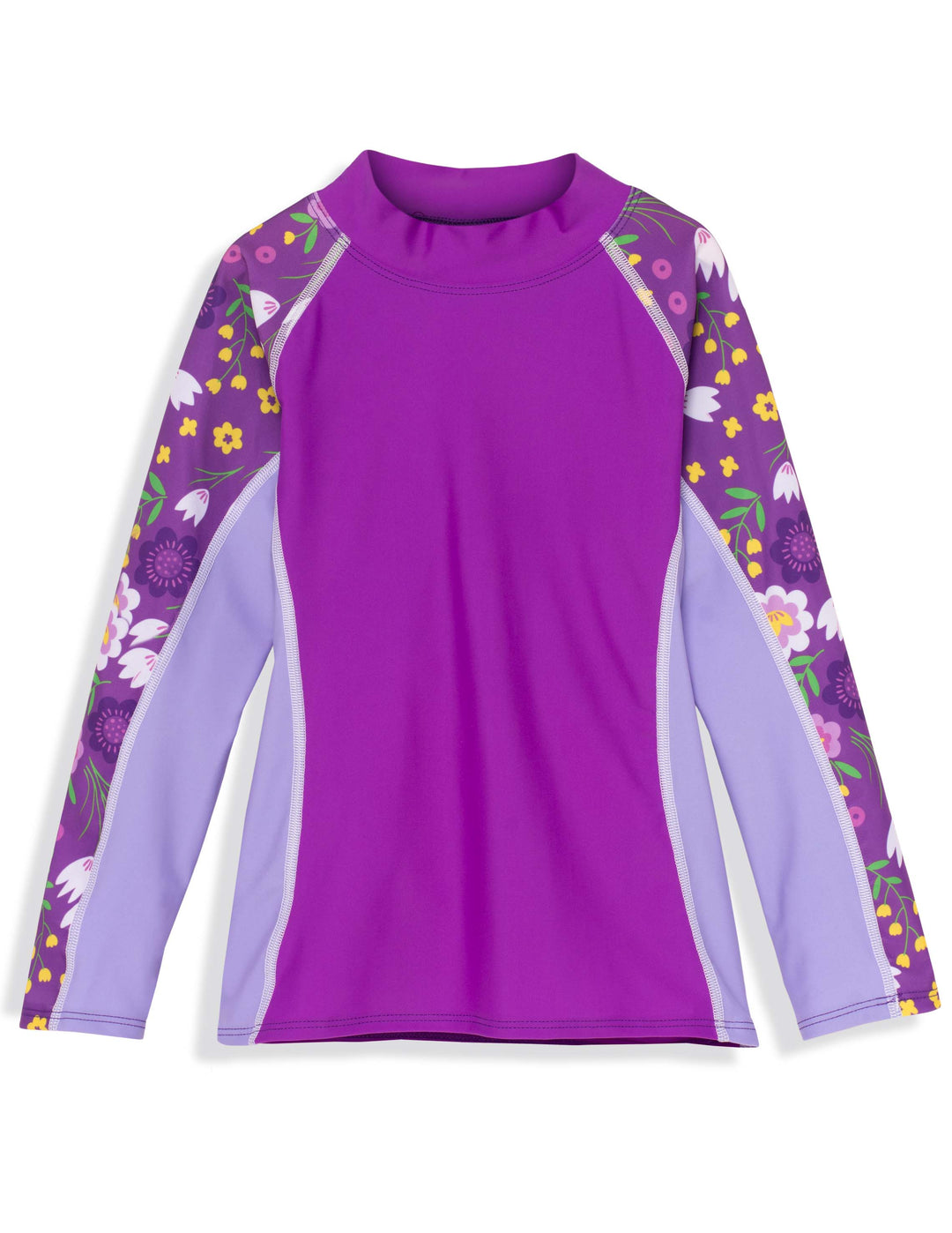 Girls UPF 50+ Swim Shirts: Sun Protection Swim Tops - Tuga – Tuga