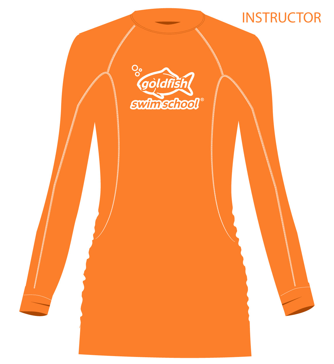 Goldfish Tunic Rash Guard Tuga