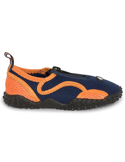 Kids Water Shoes - Navy / Orange Tuga