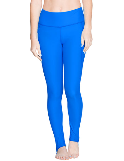 Women's Snorkel Stirrup Swim Legging - Royal Tuga