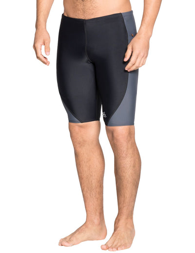 Men's Snorkel Jammer Swim Short - Black / Gray Tuga