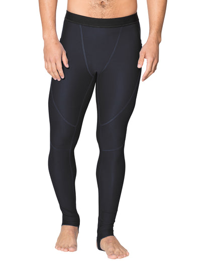 Men's Snorkel Stirrup Swim Legging - Black Tuga