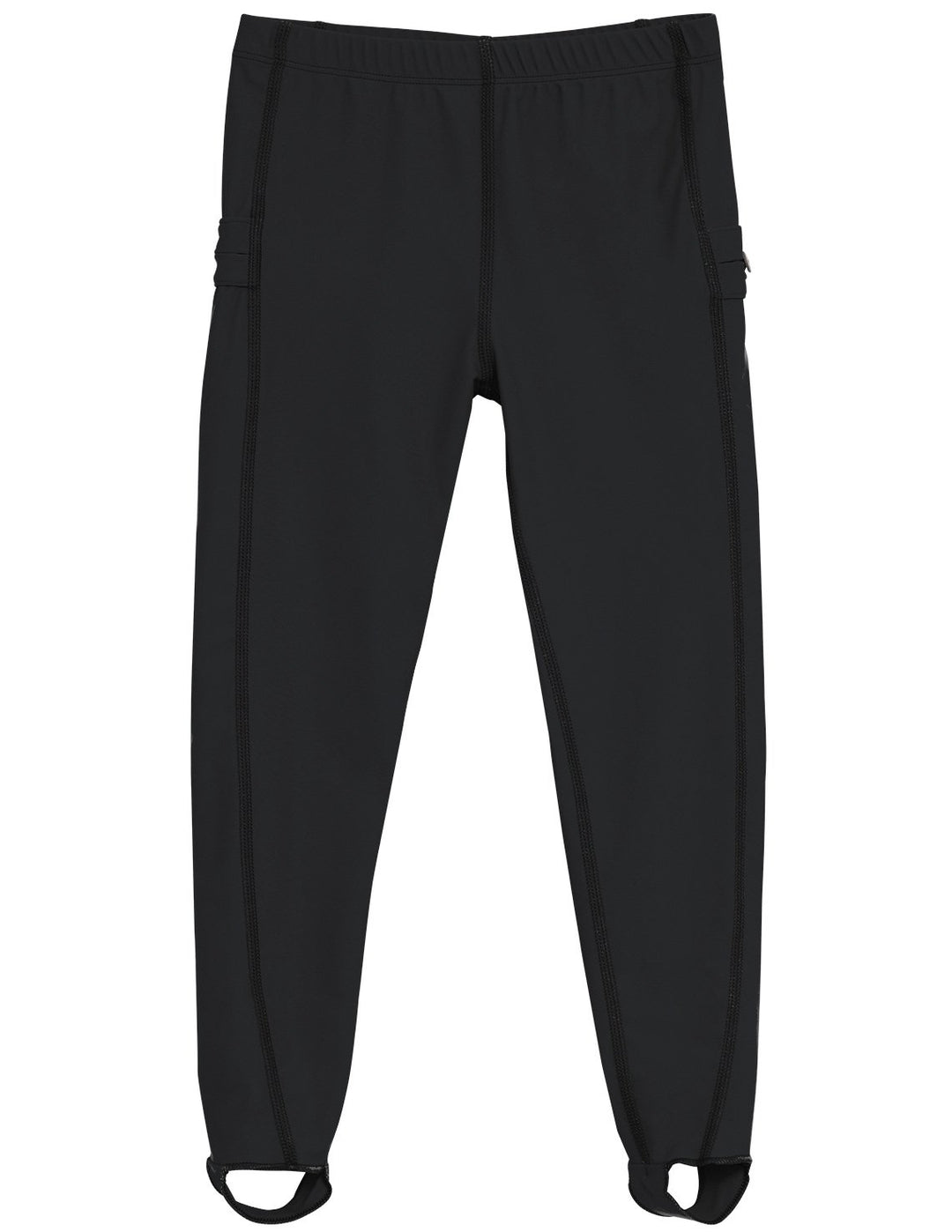 Nala Black strap swim inner wear タグスパッツ付 Snorkel Stirrup Swim Legging - Black – Tuga & Family of Brands