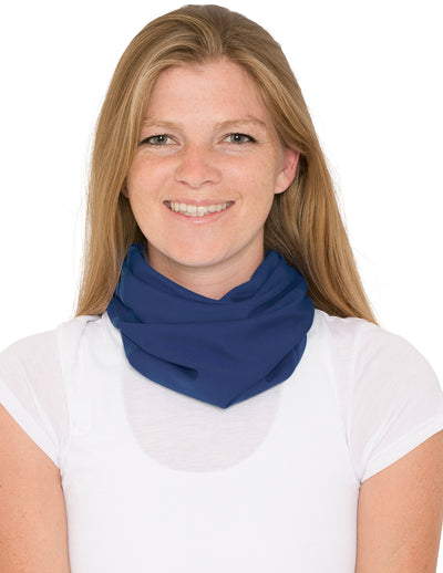 Neck Gaiter | Bandana, Balaclava, Headband | UPF 50+ Sun Protection | Navy Tuga