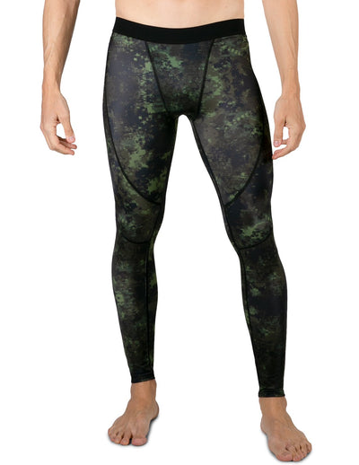 Men's Swim Pro Tight - Green Camo Tuga