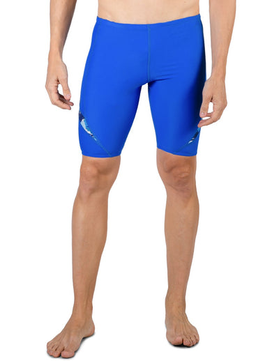 Men's Hydroactive Swim Short - Royal / Blue Camo Tuga