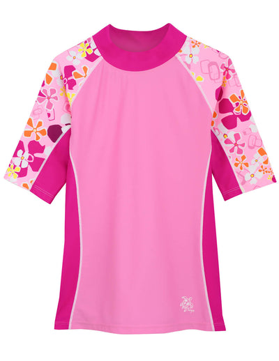 Seaside Short Sleeve Rash Guard - Fresia Tuga