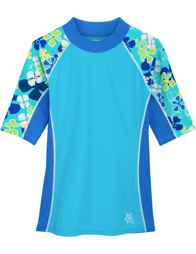 Seaside Short Sleeve Rash Guard - Stintino Tuga