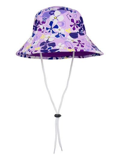 Reversible Bucket Sun Hat - Verbena Tuga