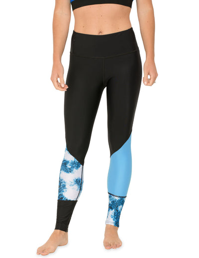 Women's Swim Legging (Regular & Plus Size) - Peaceful Hawaii Tuga