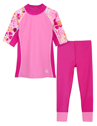 Seaside Rash Guard & Swim Legging - Fresia Tuga