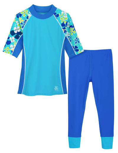 Seaside Rash Guard & Swim Legging - Stintino Tuga