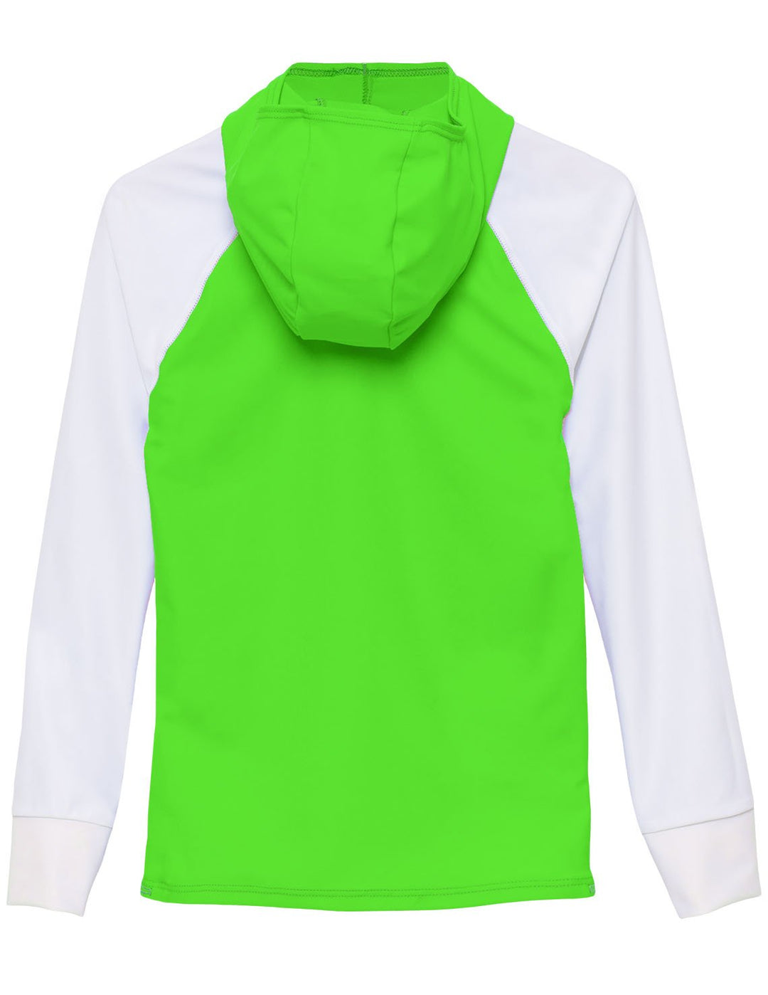 Snorkel Hoodie Rash Guard - Caribbean Fish ID - Neon Green – Tuga