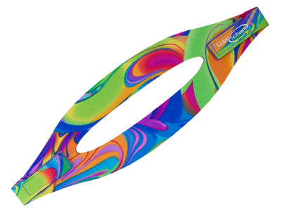Goggle Strap - Rainbow Tie Dye Loko Sphere