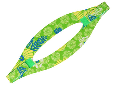 Goggle Strap - Floral Stamp Kiwi Loko Sphere