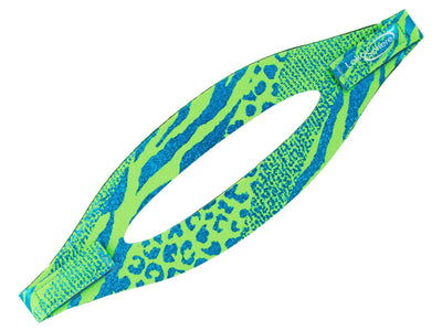 Goggle Strap - Green Zebra Sparkle Loko Sphere