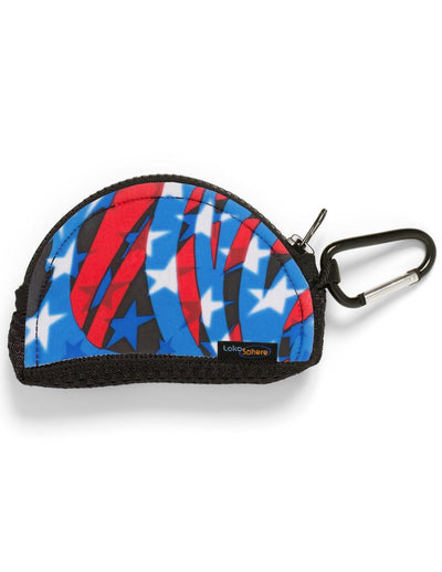 Mouthguard Case - Patriotic Flames Loko Sphere