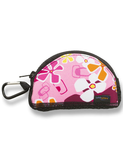 Mouthguard Case - Pink Floral Loko Sphere