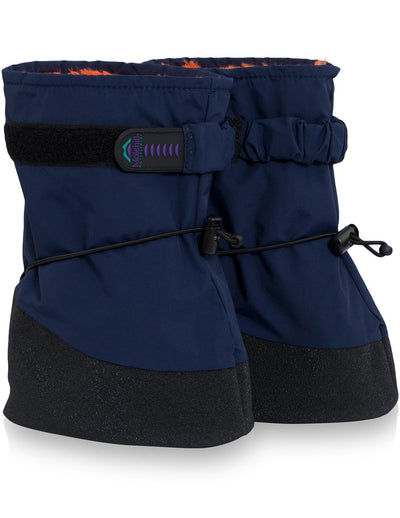 Infant / Toddler Booties - Navy Molehill