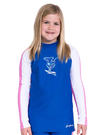 Long Sleeve Rash Guard - Buttercup SunBusters Kids