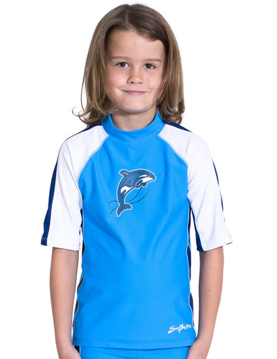 Short Sleeve Rash Guard - Splash SunBusters Kids