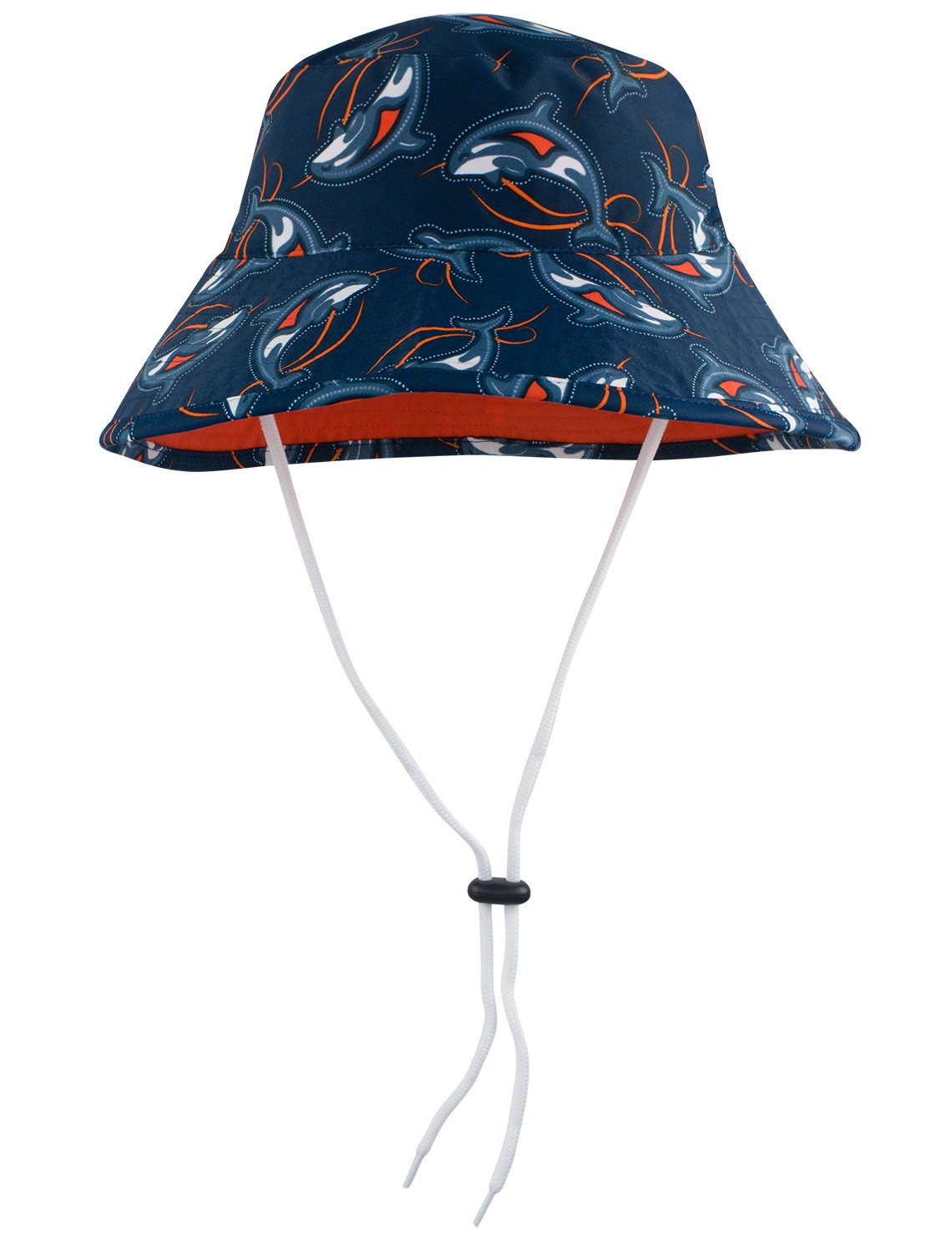 Reversible Bucket Sun Hat Smoky Orca Tuga Family of Brands