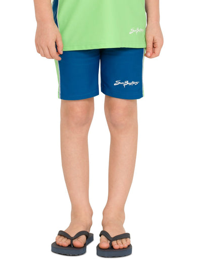 Swim Shorts - Flash Green SunBusters Kids